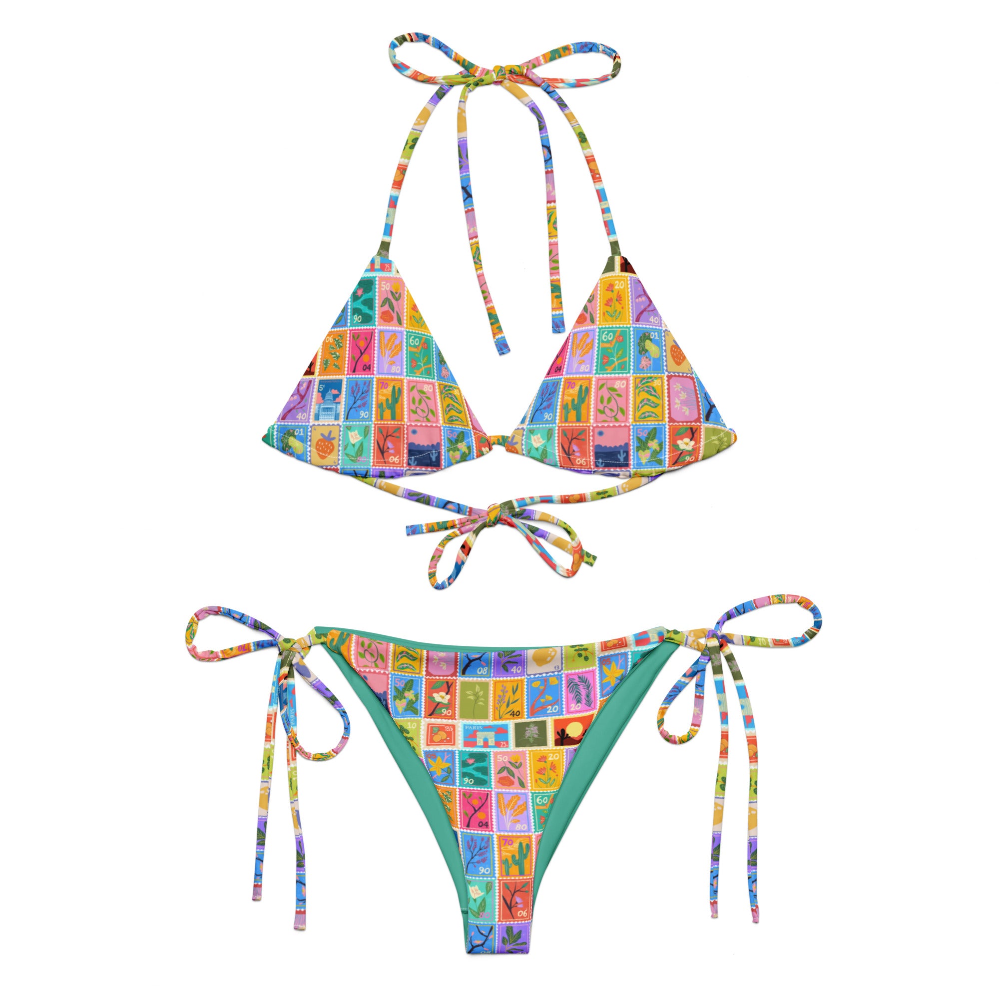 Vintage Voyage Bikini Set