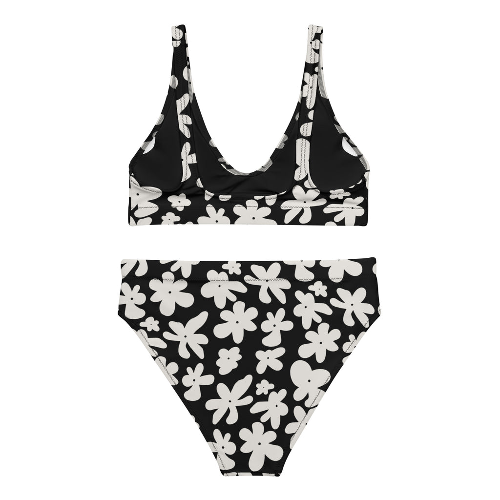 Midnight Flower Bikini Set