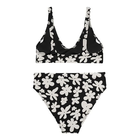 Midnight Flower Bikini Set