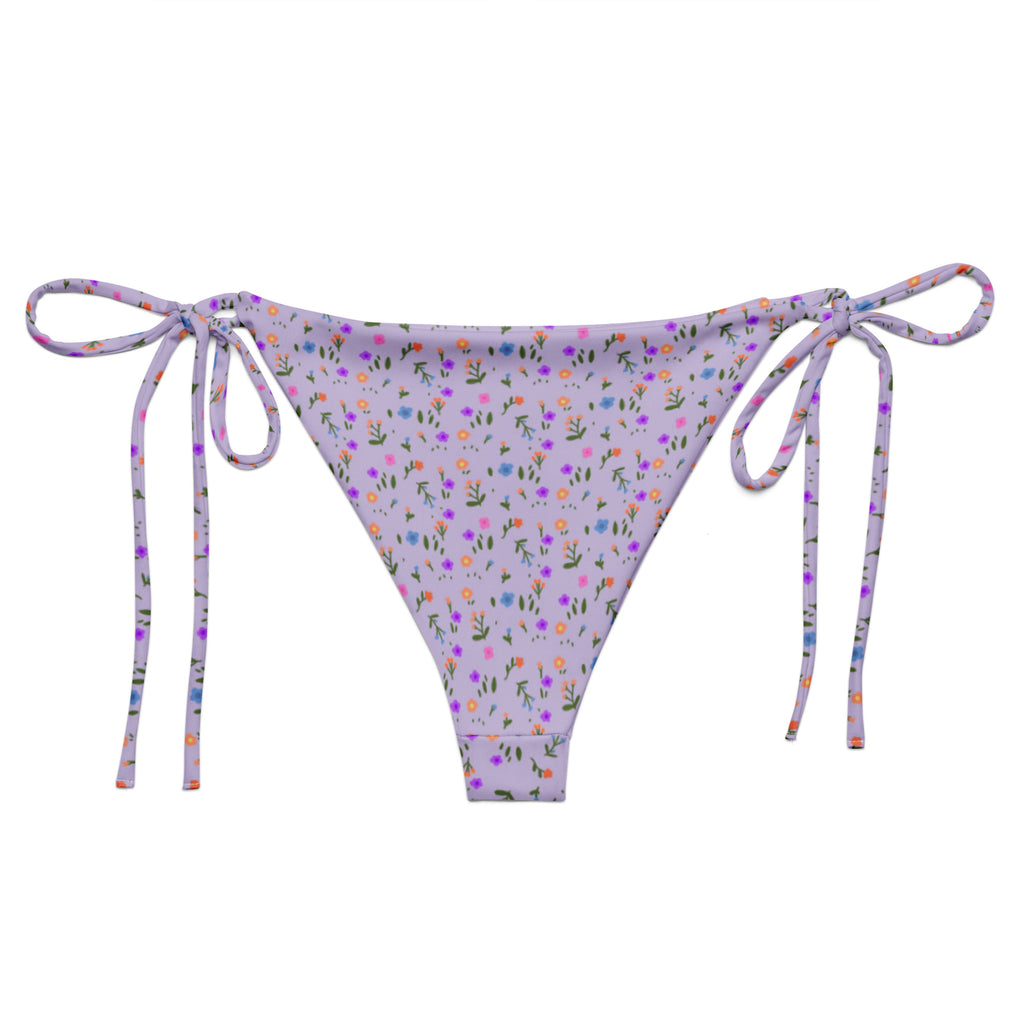 A luxurious lavender coloured bikini set bottoms with a flattering and comfortable fit. Perfect for swimming, sunbathing, or poolside lounging