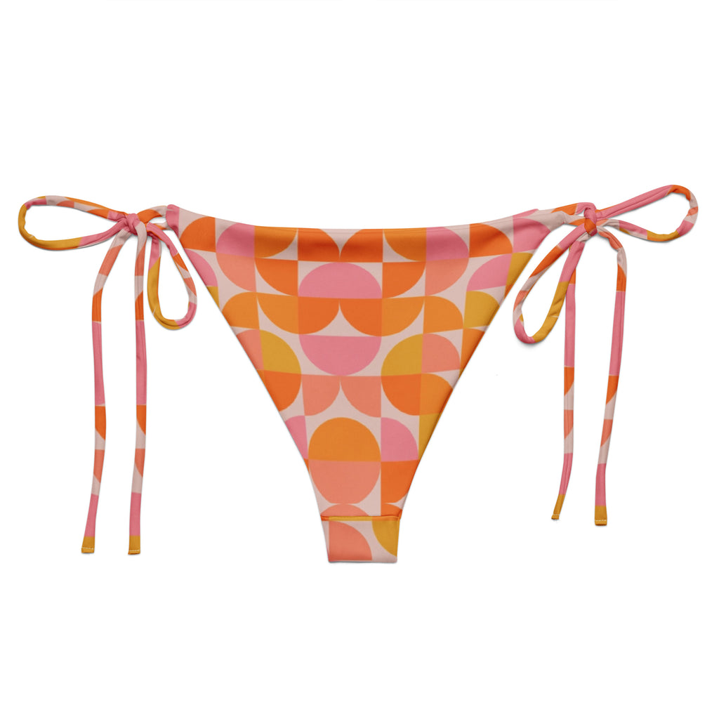Coral Blush Bikini Bottom