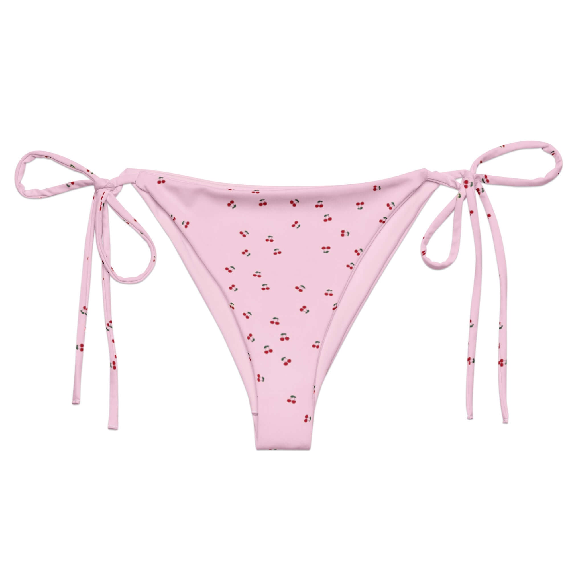 Cherry Orchard Bikini Bottom in Pink