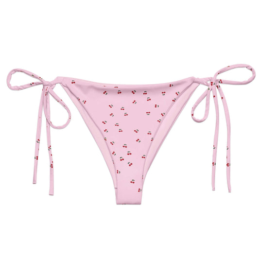 Cherry Orchard Bikini Bottom in Pink